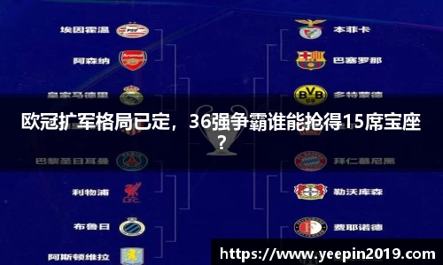 欧冠扩军格局已定，36强争霸谁能抢得15席宝座？